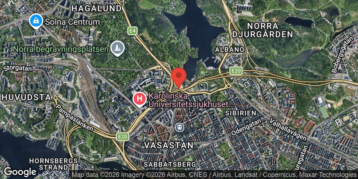 Norra Länken avstängd för drift- och underhållsarbeten