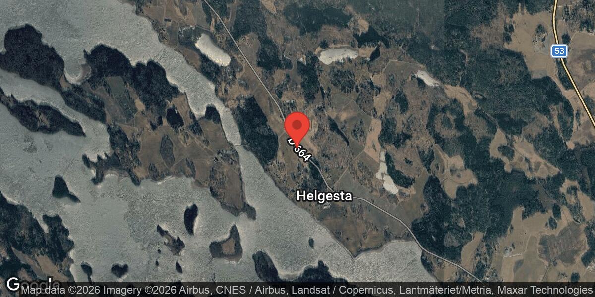 Vägarbete på väg 664 mellan Johannisdal och Sundtorp