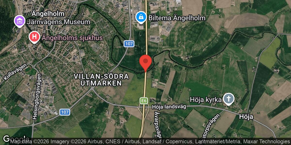 Beläggningsarbete på E6 mellan trafikplatserna Höja och Rebbelberga avslutat