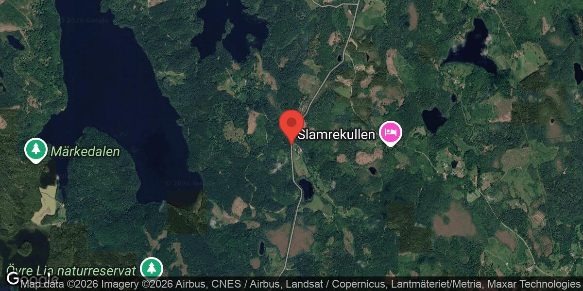 Singelolycka på väg 819 vid Gällsered påverkar trafiken
