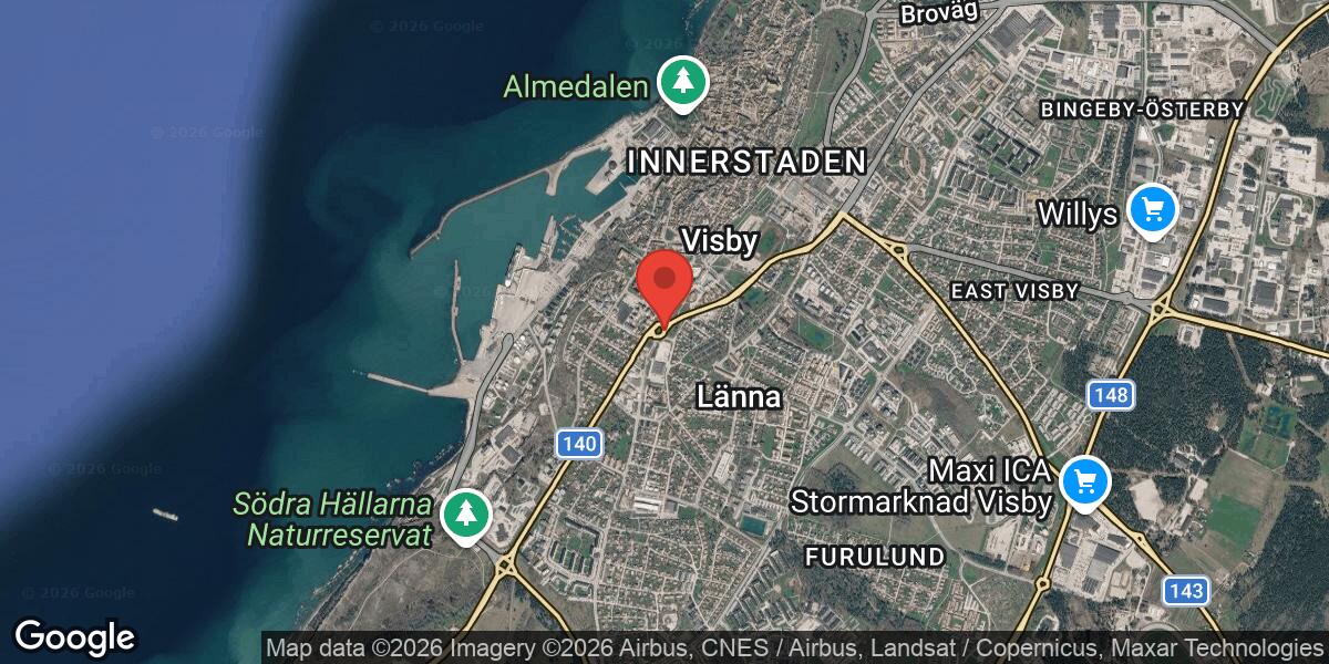 Olycka i rondellen på Väg 140 med stor påverkan mot Klintehamn