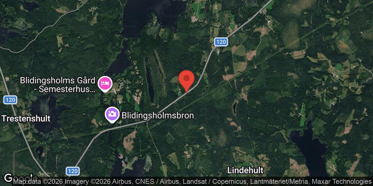 Singelolycka med lastbil på väg 120 mellan Ryd och Urshult