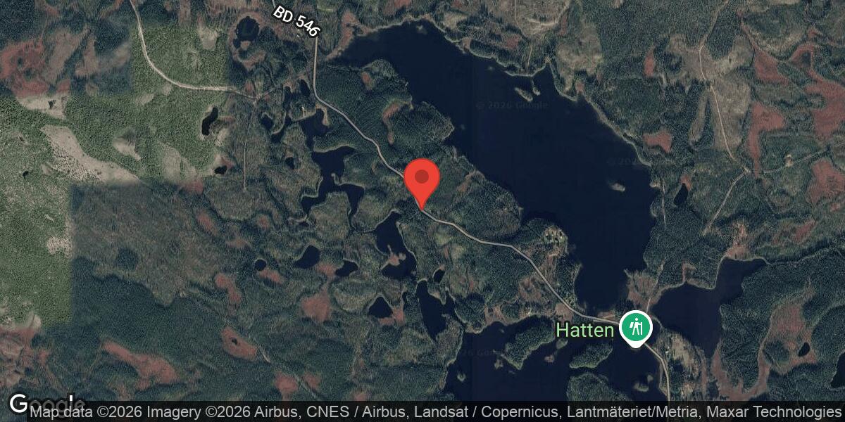 Brand i personbil på väg 546 mellan Åträsk och Storträskliden