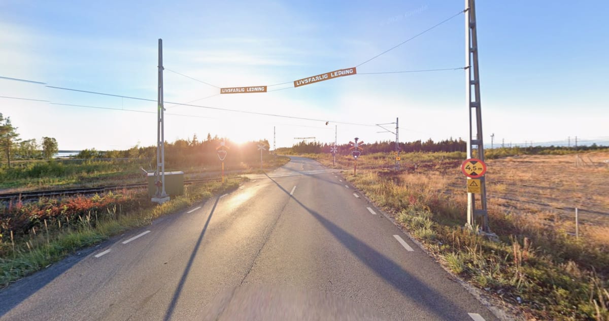 järnvägsövergång haraholmen