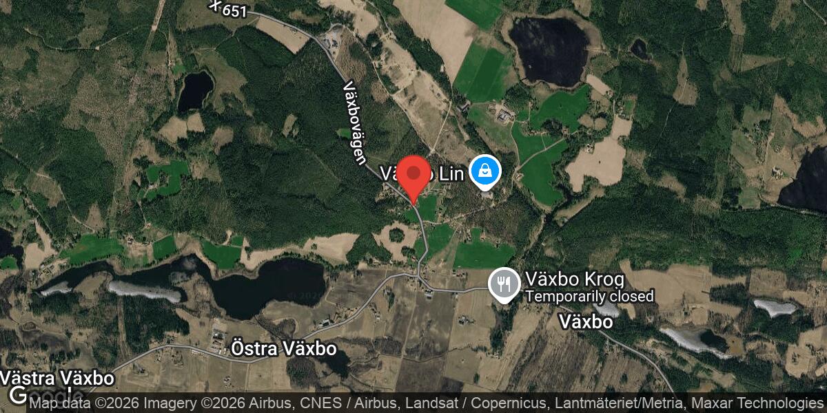 Väglinjemålning på väg 651 mellan Forneby och Glössbo Ö avslutad