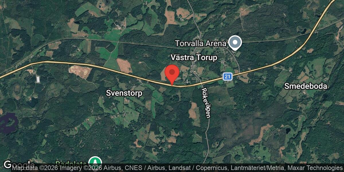 Beläggningsarbete på Väg 21 mellan Tyringe och Perstorp avslutat