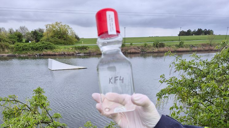 Första provsvaren efter utsläpp i Malmö kanal: bakteriehalterna sjunker