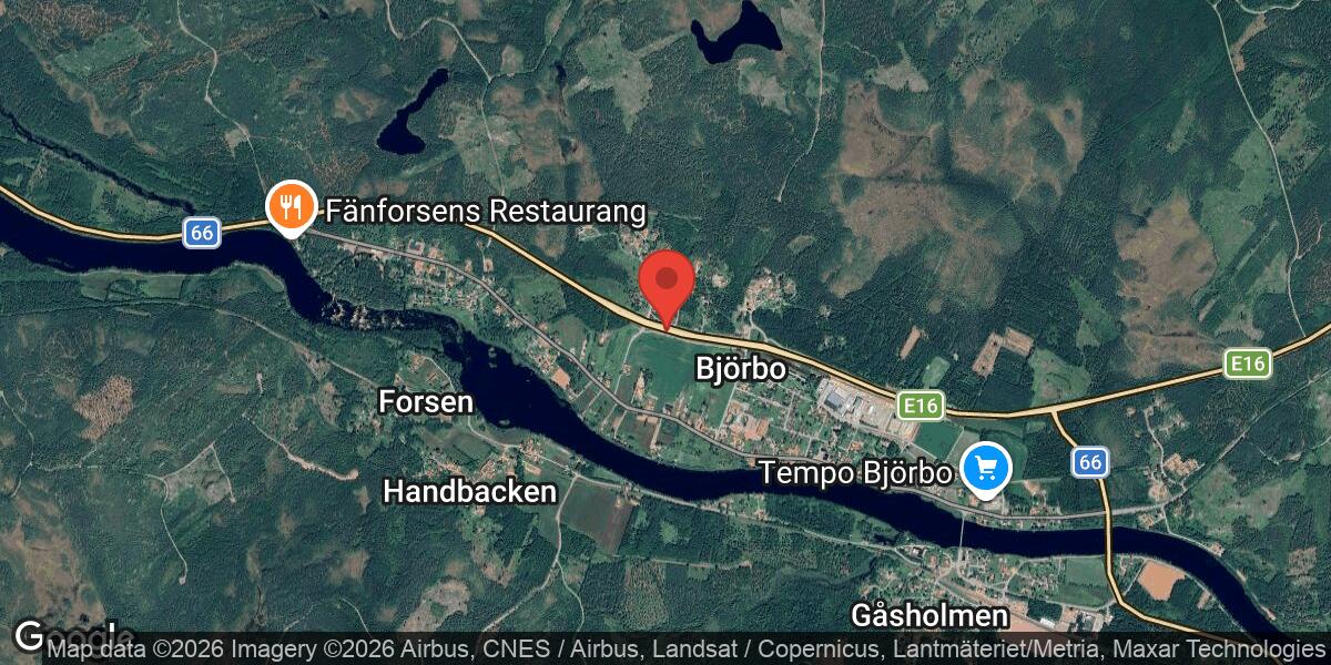 Vägarbete på E16 mellan Fänforsen och Björbo avslutat