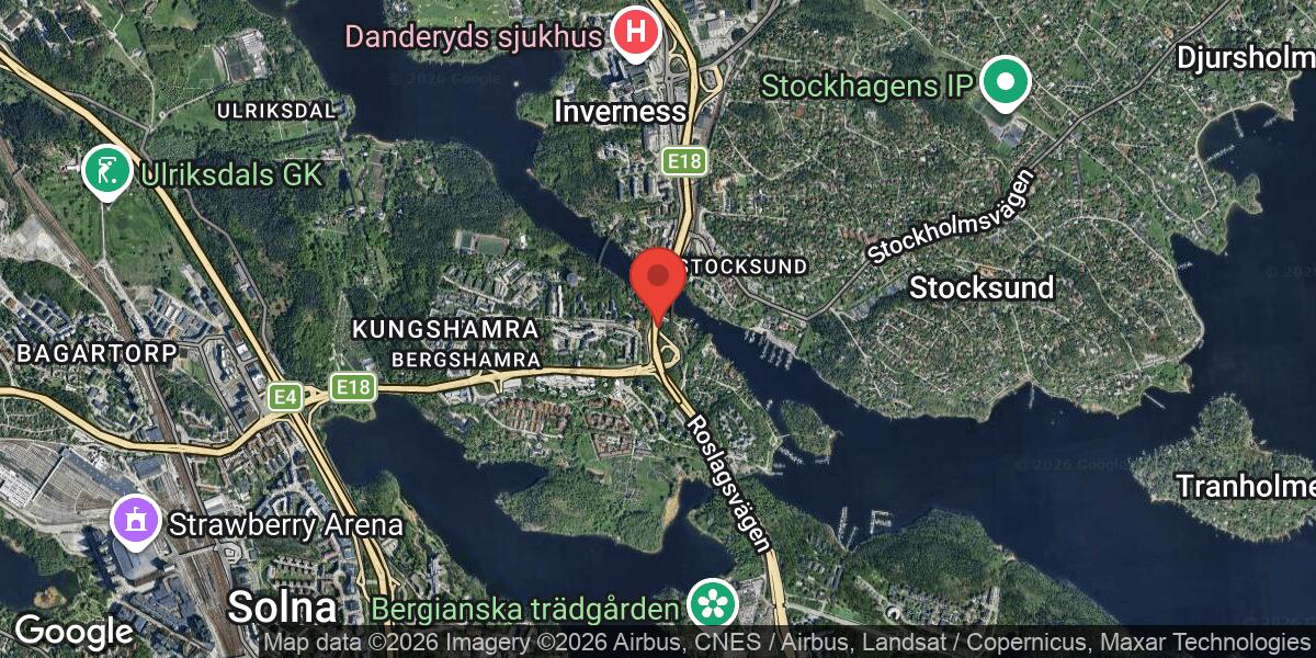 Vägarbete på E18 vid Trafikplats Bergshamra i riktning mot Norrtälje avslutat