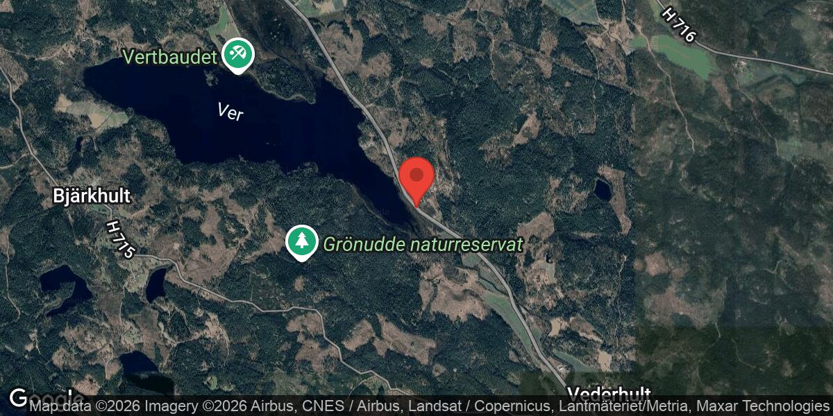 Nedfallet träd på Väg 711 mellan Vederhult och Versnäs orsakade stor påverkan