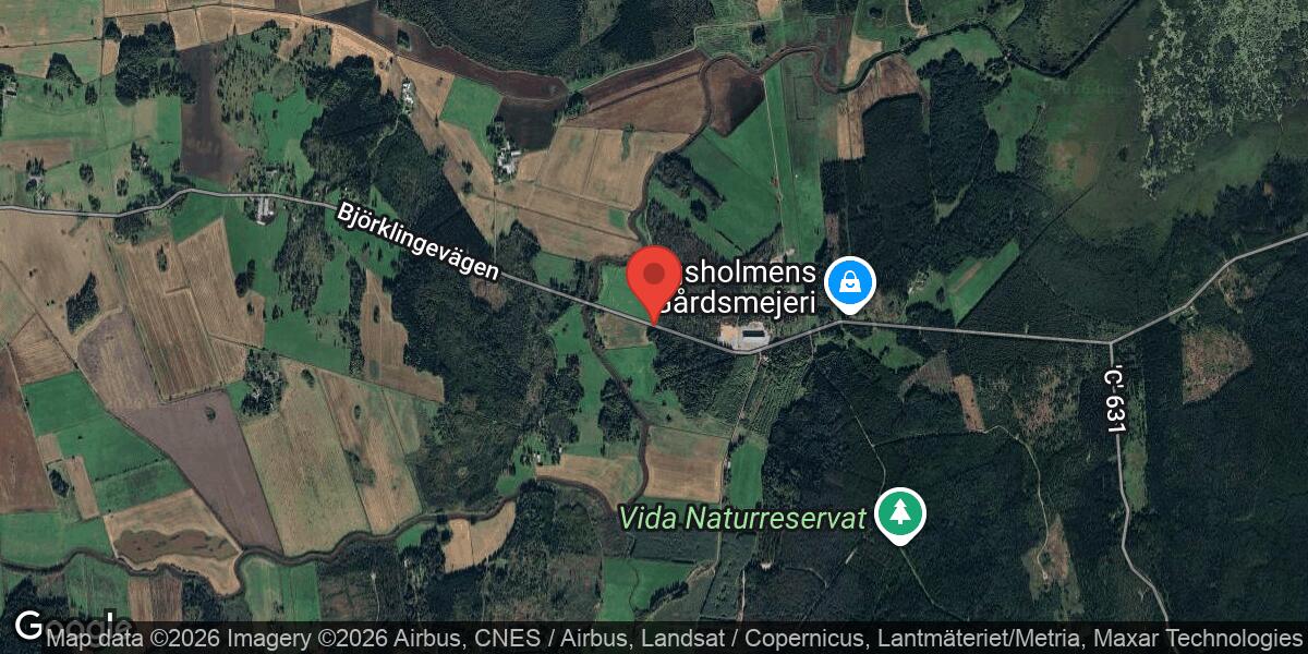 Nedfallet träd på väg 645 mellan Kvarsta och Hällen påverkar trafiken