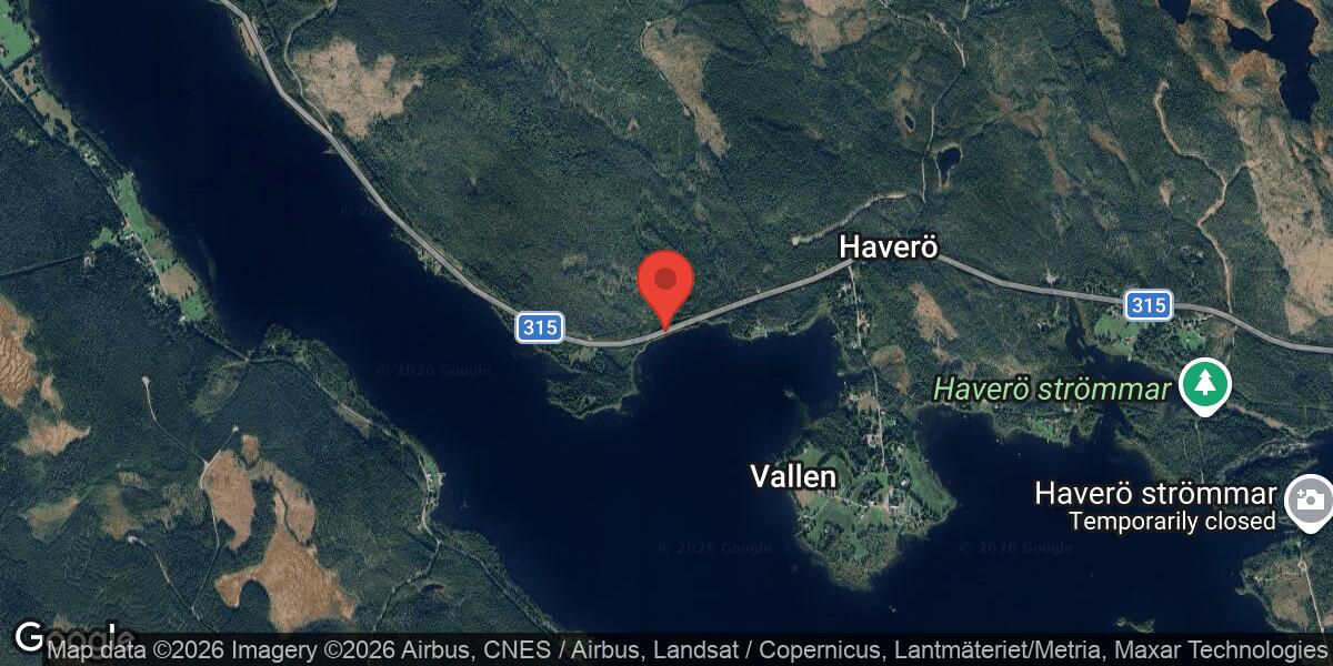 Singelolycka med motorcykel på väg 315 mellan Ytterturingen och Haverö