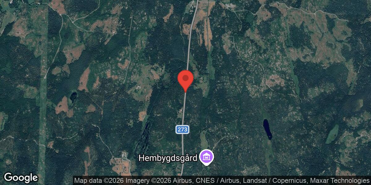 Singelolycka med motorcykel på väg 273 mellan Vreta och Torslund
