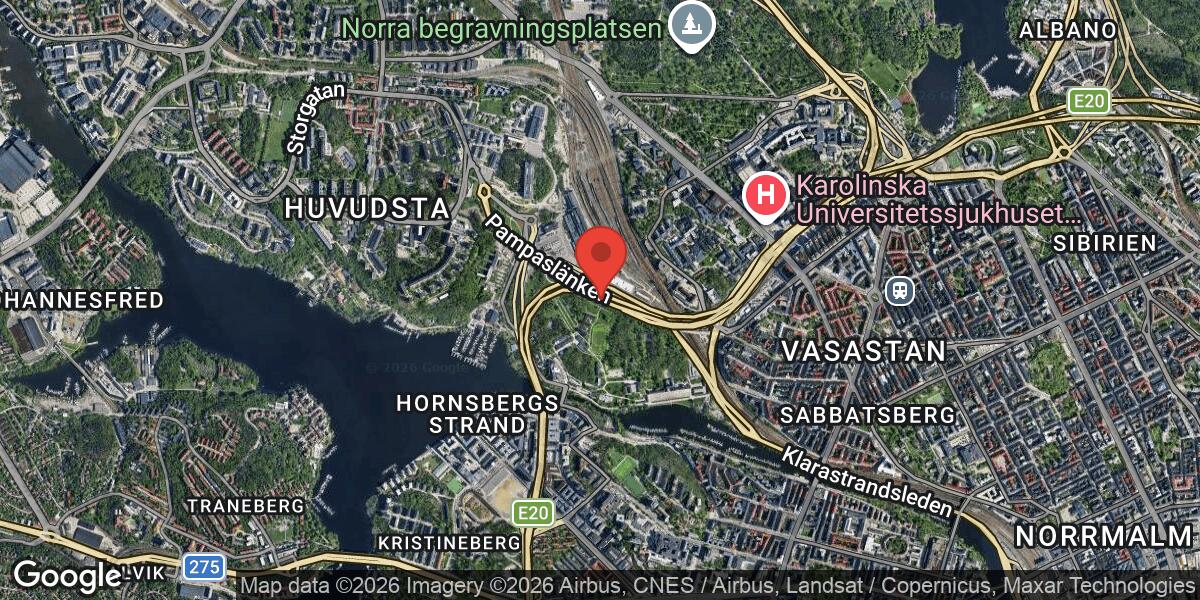 Fordonshaveri på E4 vid Trafikplats Karlberg med mycket stor påverkan