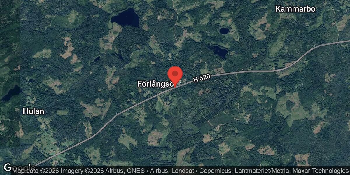 Underhållsarbete på väg 520 mellan Fiddekulla och Ugglebo S avslutat