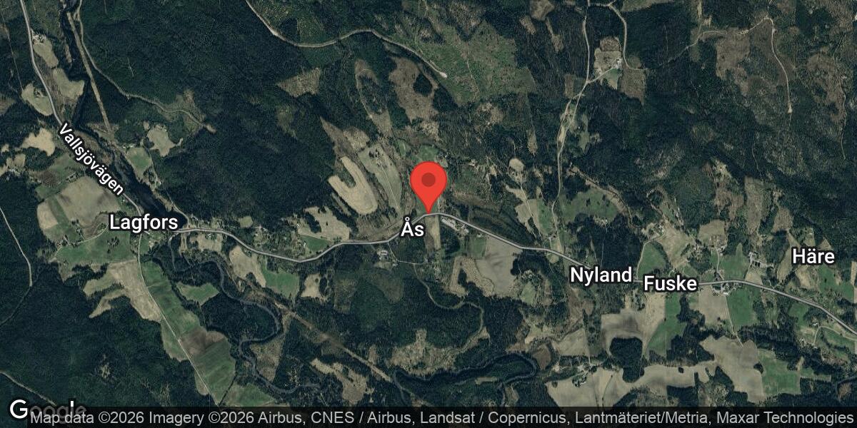 Olja på vägen orsakar stor påverkan på väg 681 mellan Björkom och Lagfors