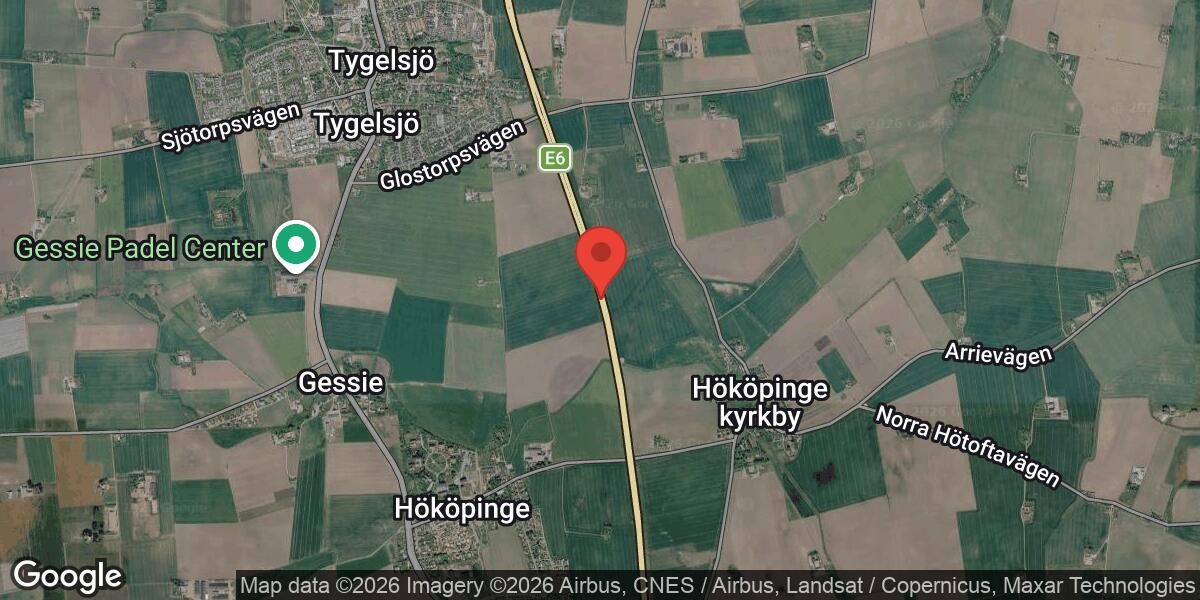 Bärgning av personbil på E6 mellan trafikplatser V Klagstorp och Vellinge N2