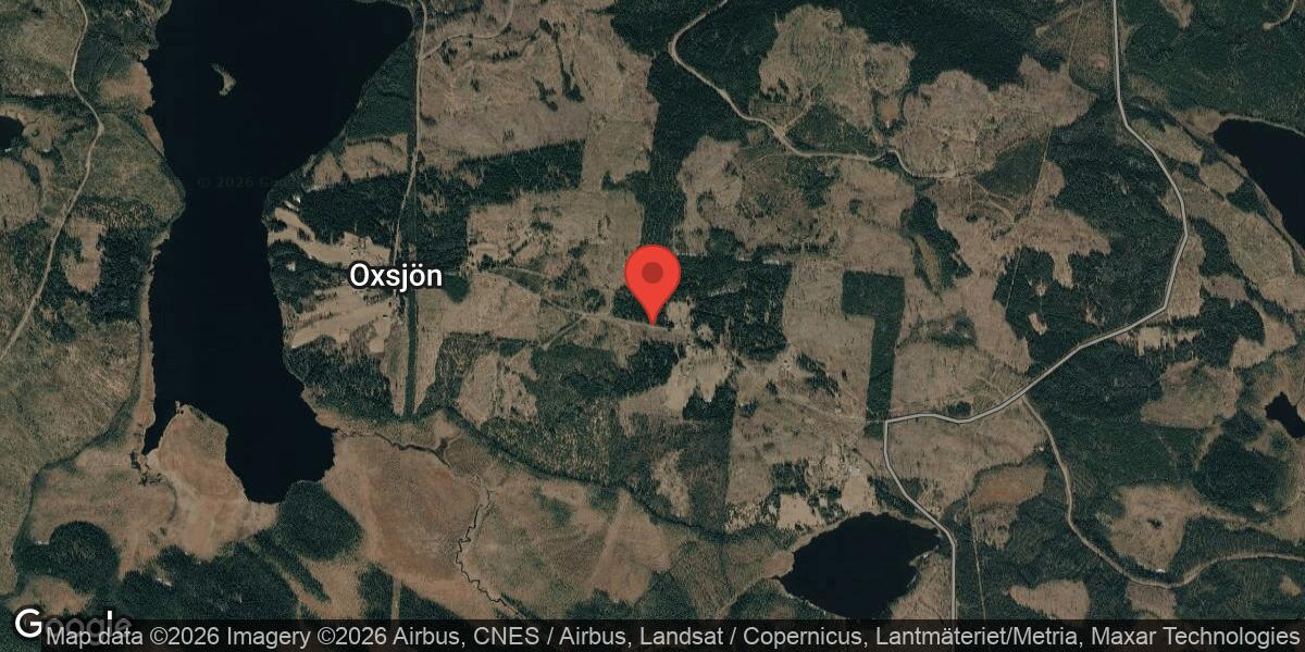 Singelolycka med timmerbil på väg 530 mellan Finnsjön och Oxsjön