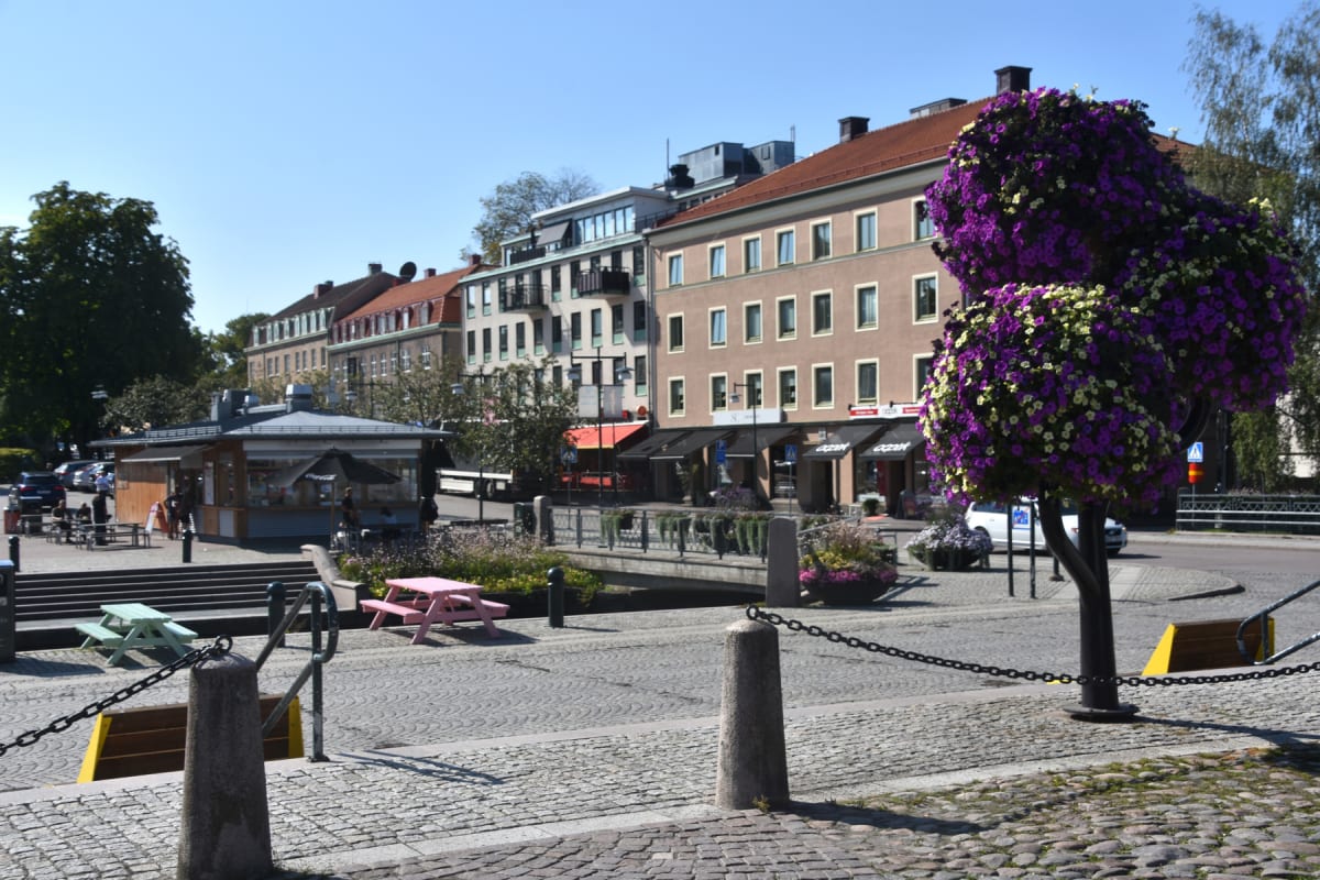 Lilla torget i Alingsås.