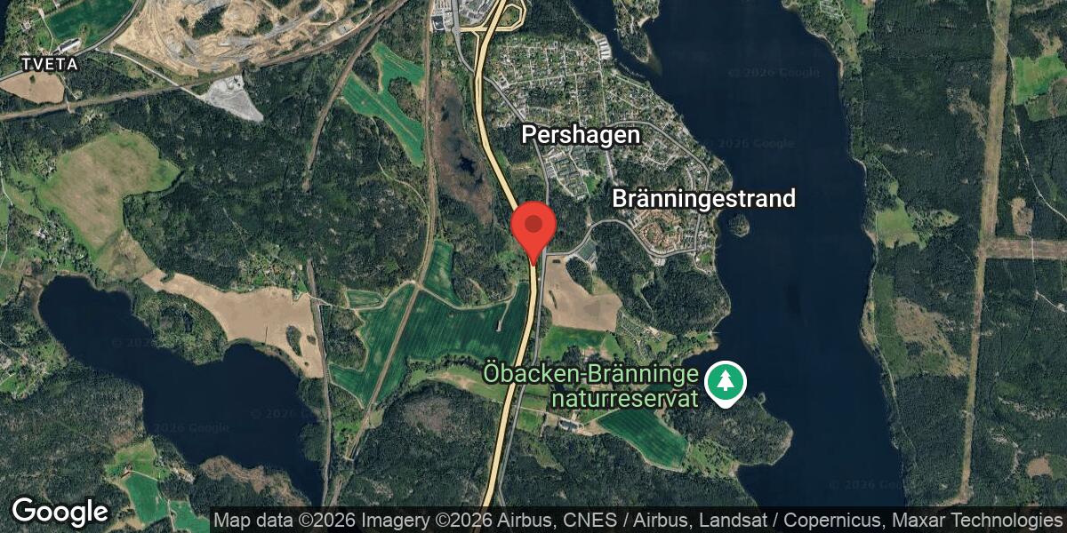 Olycka på E4 mellan Järna och Södertälje syd med mycket stor påverkan
