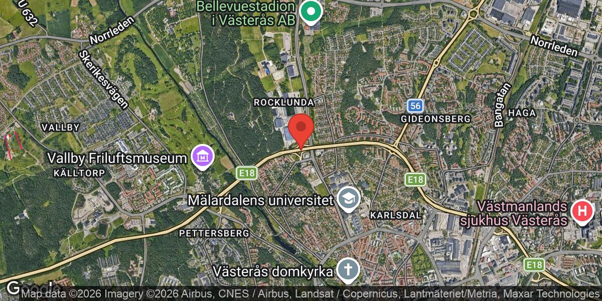 Vägarbete på E18 mellan Rocklundamotet och Munkartorp avslutat