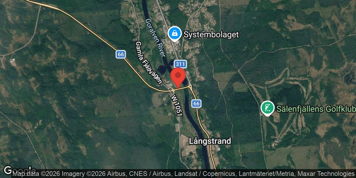 Vägarbete med broarbete på väg 66 mellan Transtrand och Lindvallen