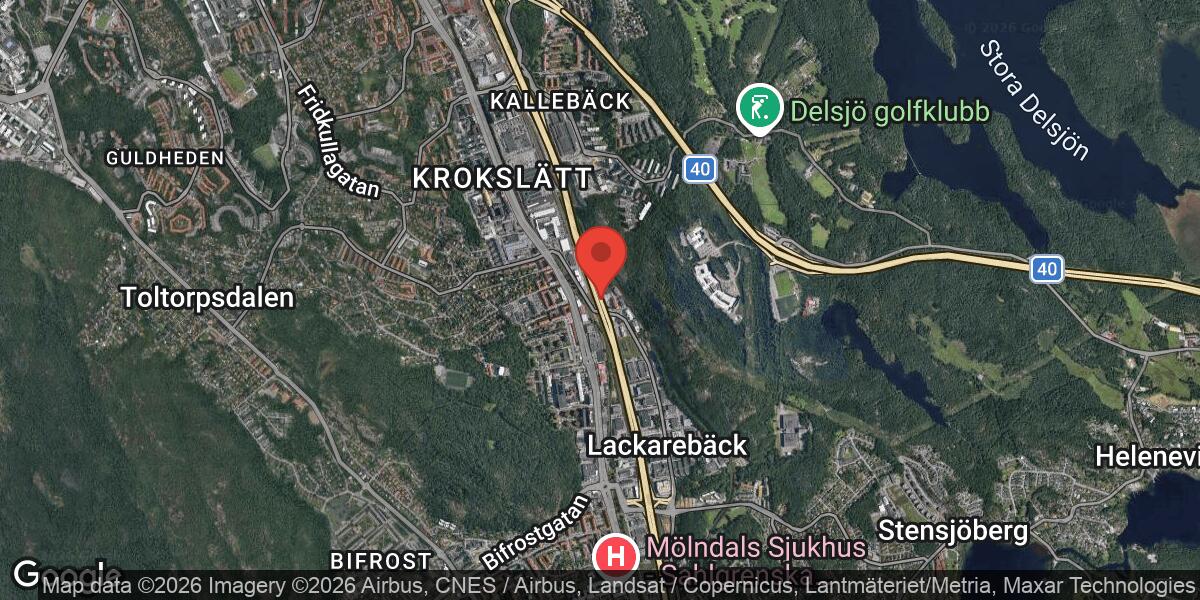 Vägarbete på E6 mellan Lackarebäcksmotet och Kallebäcksmotet påverkar trafiken