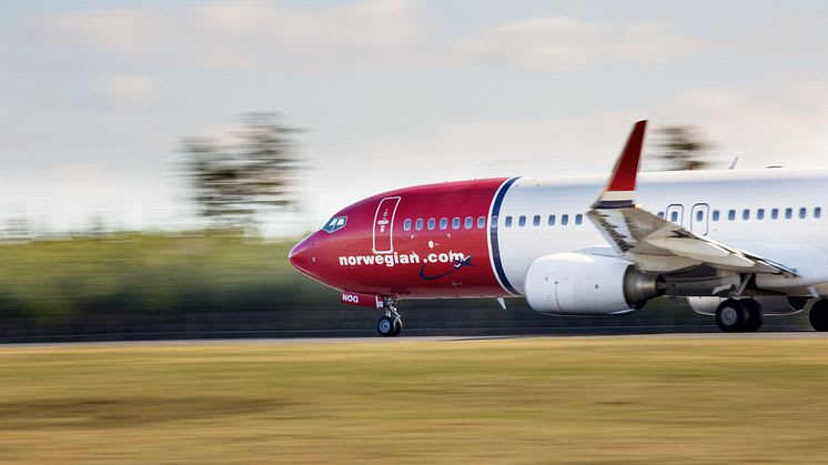 Norwegian förlänger flyglinjen Skellefteå–Arlanda till våren 2027