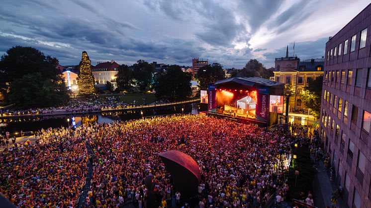 Nya satsningar lyfte Västerås Cityfestival