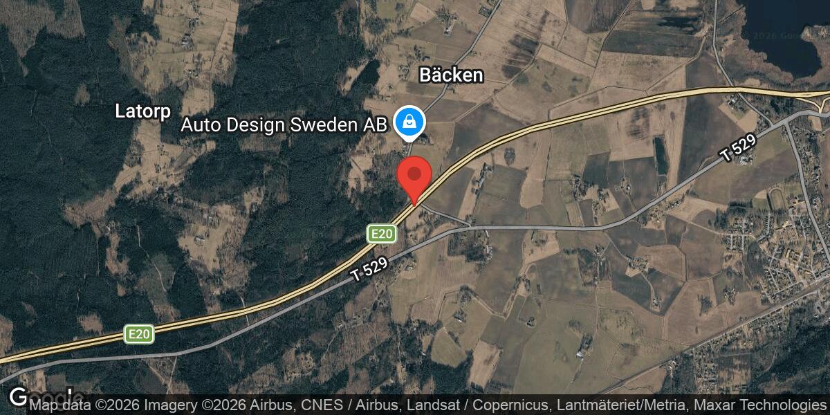 Vägarbete på E20 mellan Rörforsvägen och Trafikplats Brändåsen avslutat
