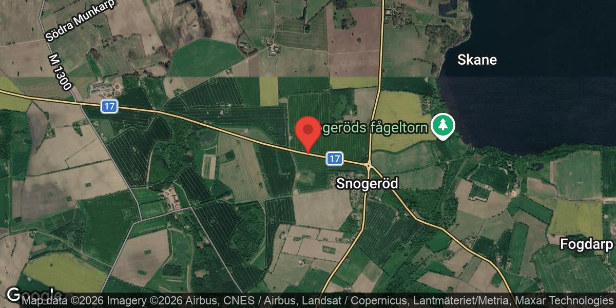 Vägarbete på Väg 17 vid Snogeröd avslutat