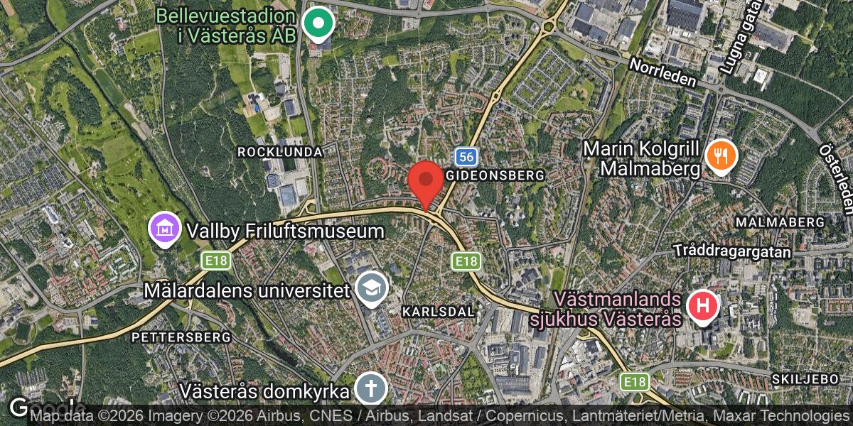 Vägarbete på E18 mellan Rocklundamotet och Emausmotet avslutat