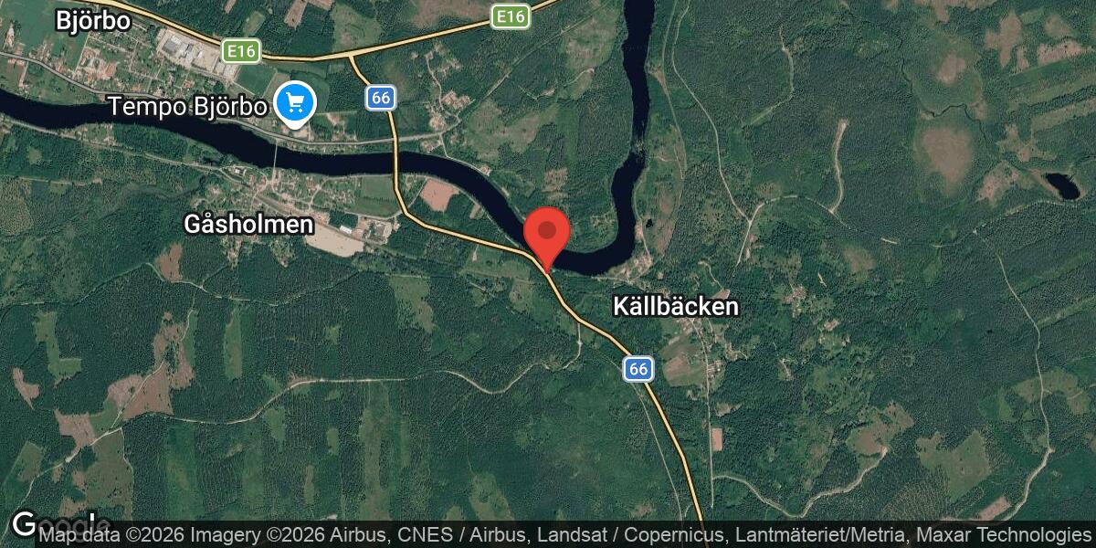 Järnvägskorsning ur funktion vid Källbäcken påverkar väg 66
