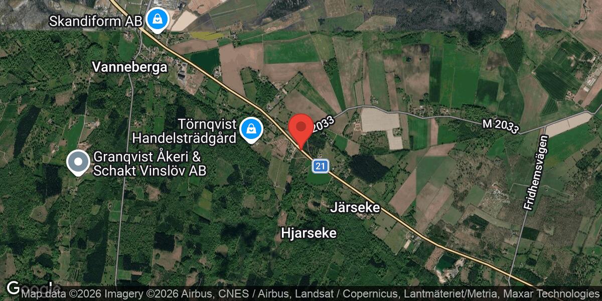 Vägarbete på Väg 21 mellan Kristianstad och Hässleholm avslutat
