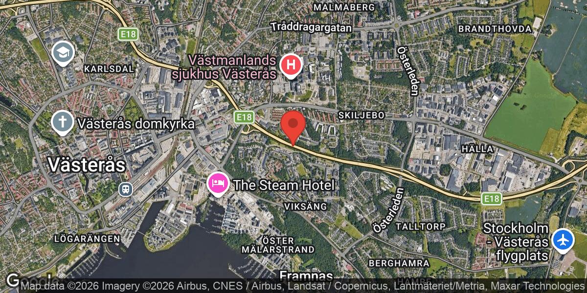 Vägarbete på E18 mellan Talltorpsmotet och Korsängsmotet avslutat