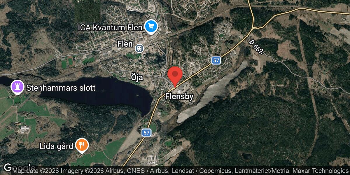 Akut ledningsarbete på Väg 55 vid Cirkulationsplats Brogatan i Södermanland