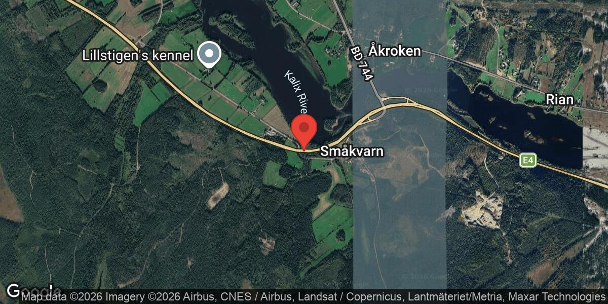 Singelolycka vid Småkvarn påverkar framkomligheten på E4