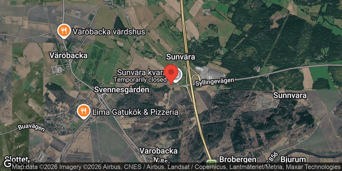 Singelolycka på väg 850 mellan Trafikplats Värö och Väröbacka
