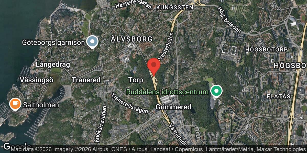 Trafikolycka med flera fordon på E6 vid Hagenmotet – vänster körfält avstängt