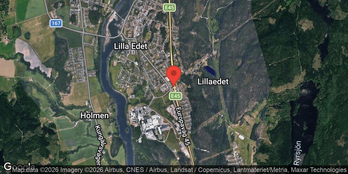 Beläggningsarbete på E45 mellan Trafikplats N Lilla Edetmotet och Cirkulationsplats Glässnäs avslutat