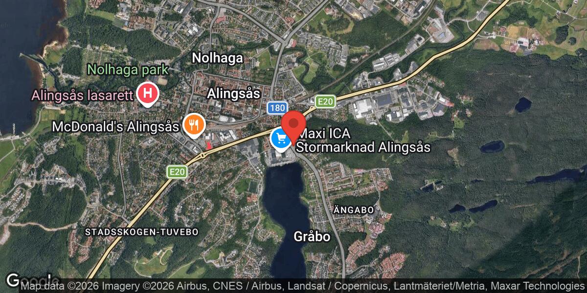 Beläggningsarbete på Väg 180 mellan Ängabo och Götaplan i Alingsås avslutat