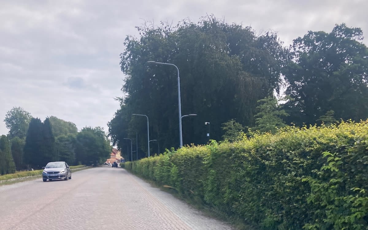 Trafikolycka i Simrishamn – sidokrock på Glimmingehusvägen