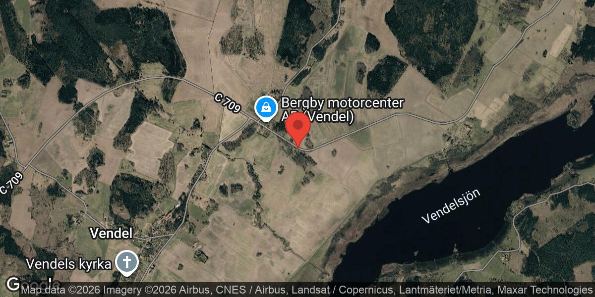 Linjemålning på väg 709 mellan Fallsboda och Örbyhus avslutad