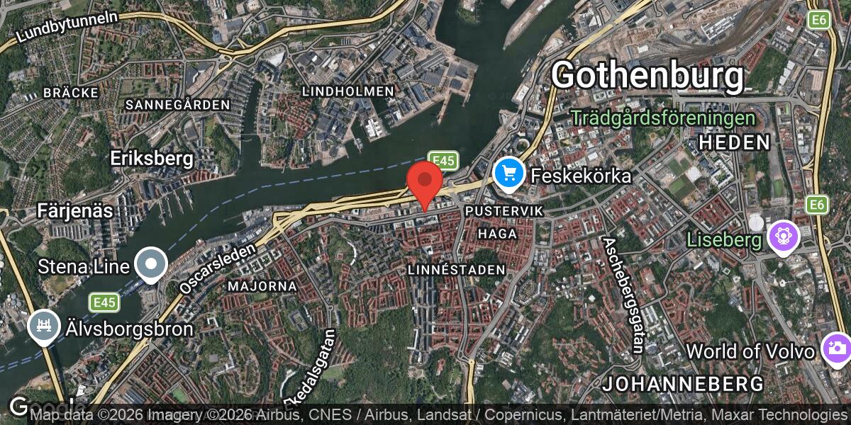 Beläggningsarbete på Första Långgatan i Göteborg avslutat