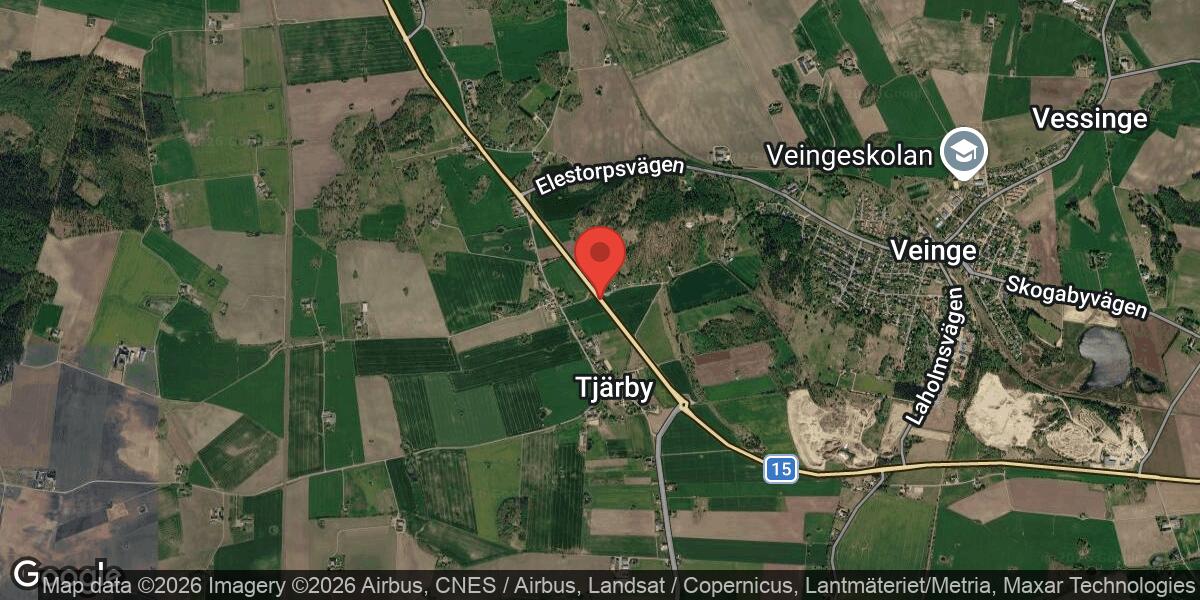 Vägarbete på Väg 15 mellan Daggarp och Cpl Tjärby avslutat