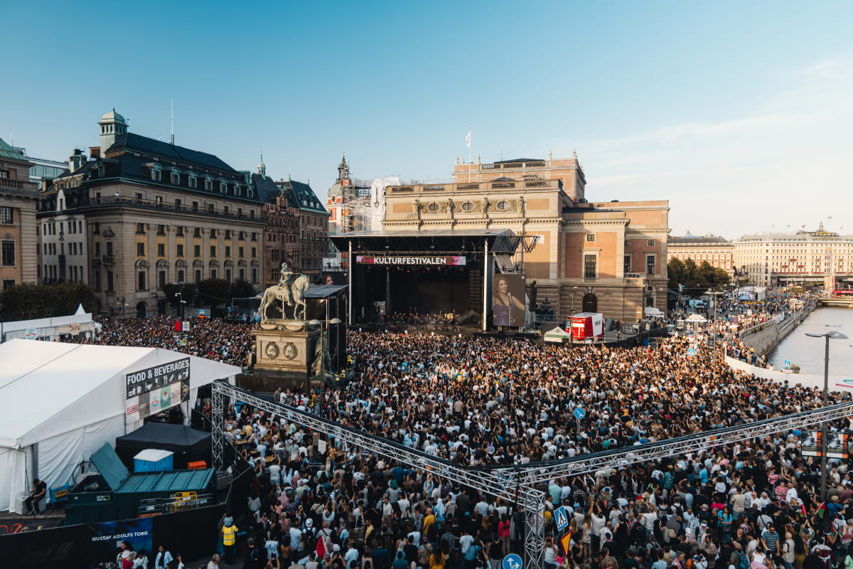 En vecka kvar till Kulturfestivalen i Stockholm – fri entré 12–16 augusti