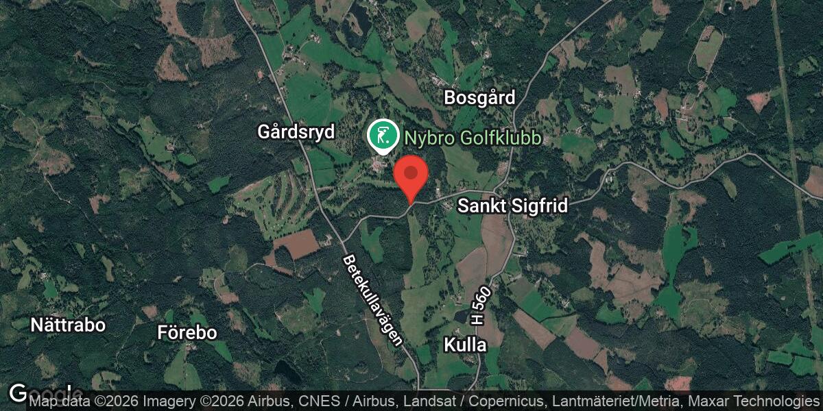 Trafikolycka med flera fordon stänger väg 557 mellan Kyrkeryd och Sankt Sigfrid