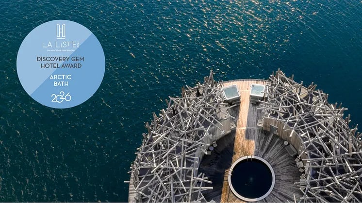Arctic Bath får plats på LA LISTE 2026 och prisas som ”Discovery Gem”