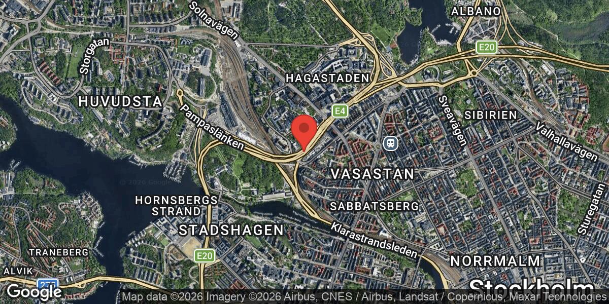 Norra Länken avstängd under natten för drift- och underhållsarbeten