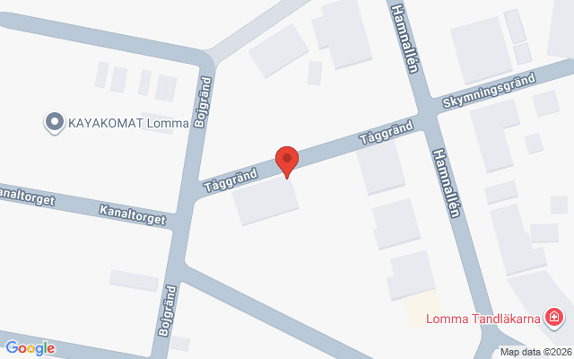 Radhus på Tåggränd 7 i Lomma sålt för 5 850 000kr